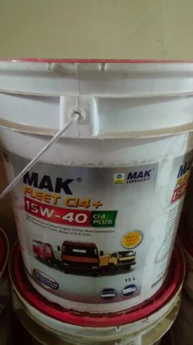 Mak Diesel Engine Oil, Grade : 15W-40
