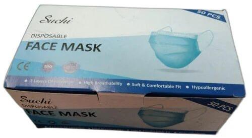 Suchi Disposable Face Mask, for Medical Purpose, Anti Pollution, Certification : CE/ FDA