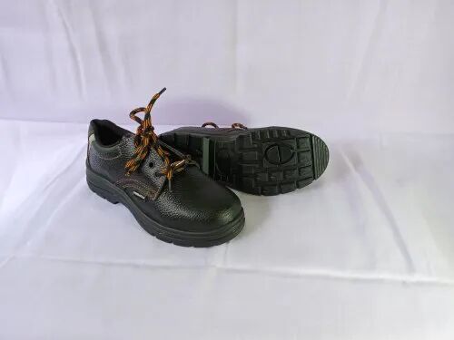 Leather safety shoes, Outsole Material : PU