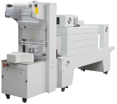 Auto shrink stretch wrapping machine