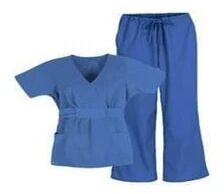 Pure Cotton Hospital Staff Uniforms, Size : XL, XXL, Medium, Large, Small