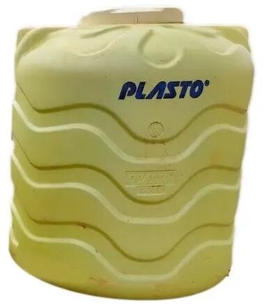 Cylindrical Plastic Plasto Water Storage Tank, Color : Golden