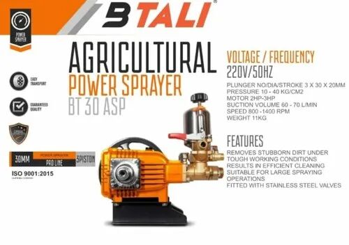 Btali Agricultural Power Sprayer Pump, Sprayer Type : HTP