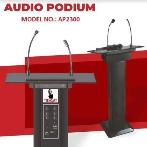 Metal Digital Audio Podium, Size : 580X420X110mm