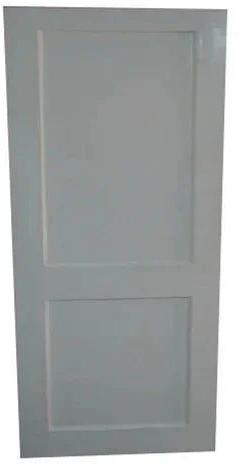 Hinged Rectangle Moulded PVC Fiber Door, Color : Grey