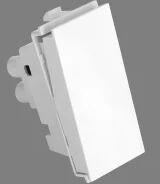 Polycarbonate Modular Switches, Color : White