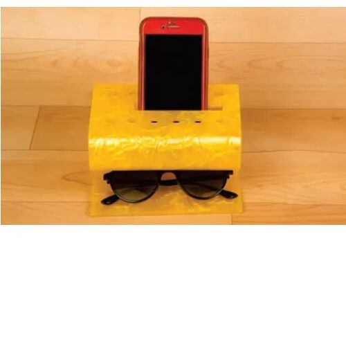 Acrylic Mobile Stand, Color : Yellow