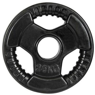 Round Weight Lifting Plates, Color : Black