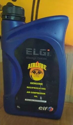 Reciprocating Air Compressor Oil, Packaging Type : can