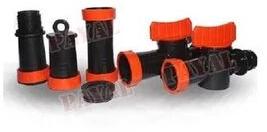 PP Pipe Fitting End Cap, Color : Black Red