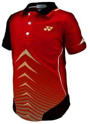 Printed Polo Sports T-Shirt, Size : Medium, Large, Small