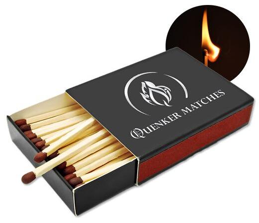 Quenker safety matchboxes, Style : Customizable