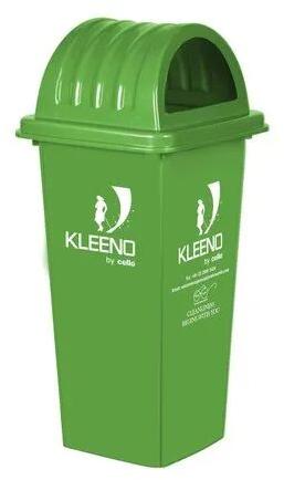 Plastic Cello Dustbins, Color : Green