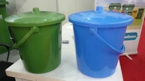 Plastic Nilkamal Dustbin, Color : GREEN /BLUE
