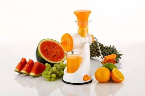 Plastic Hand Juicer, Color : Orange