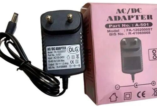 ABS Plastic AC Adapter, Power : 5V
