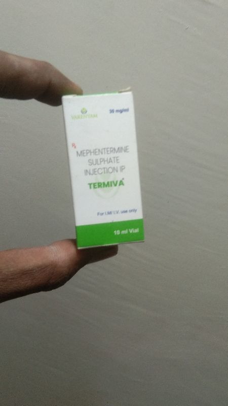 Mephterma Mephentermine Sulphate Injection