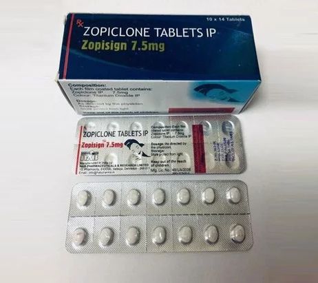 Zopisign 7.5 Mg Tablet, for Clinical, Packaging Type : Stripe