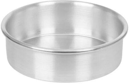Silver Aluminium Round Cake Pan