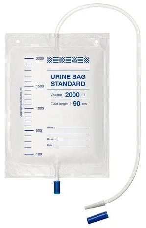 Medi Faith PVC Standard Urine Bag, Capacity : 2000ml