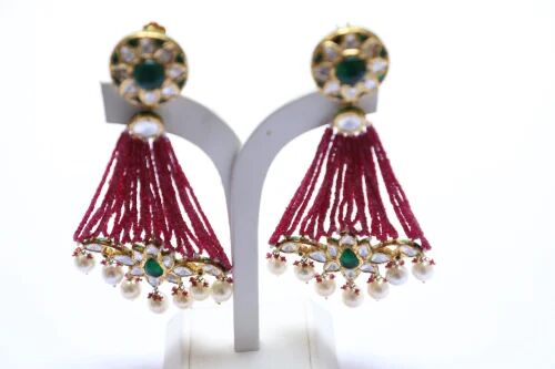 Dangler Diamond Polki Earring