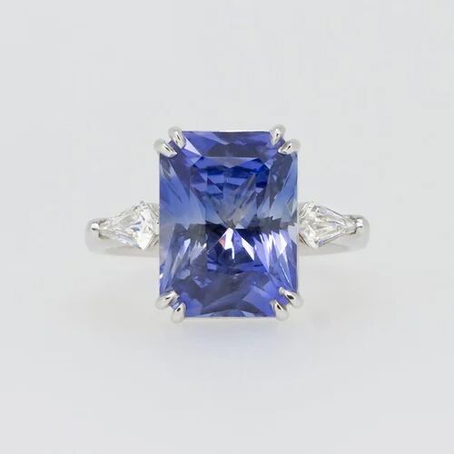 Natural Ceylon Blue Sapphire Ring