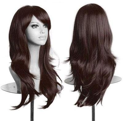 Hair Wigs, for Personal, Style : Straight