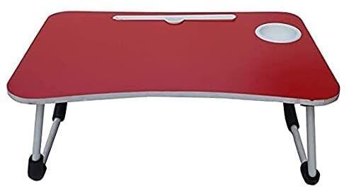 Laptop Table, Size : 60 x 40 x 27 cm, Color : Red