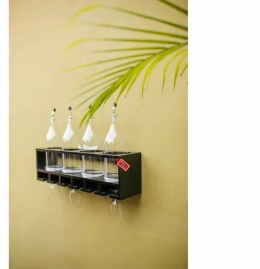 Wooden Bottles Holder, Size : 50 x 12 x 15 cm