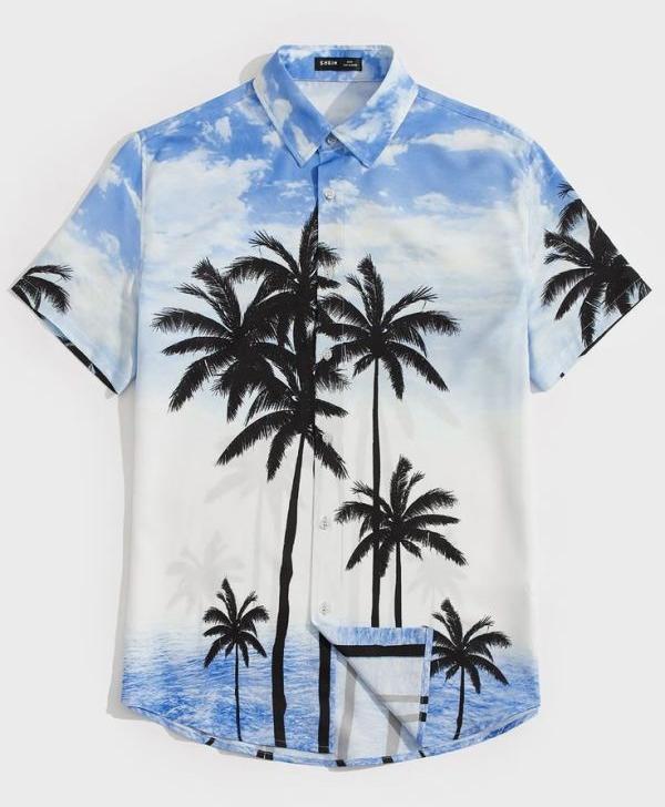 Men aloha half sleeve printed shirts, Gender : Male