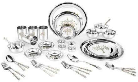 16-Pcs Stainless Steel Glory Dinner Set, for Kitchen Use