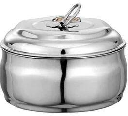 RK Coated Plain SS201 Charlie Stainless Steel Dabba, for Kitchen Use