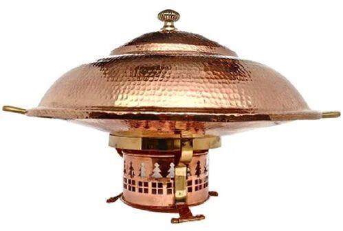 Copper Chafing Dish with Sigdi Design Gel Fuel Stand