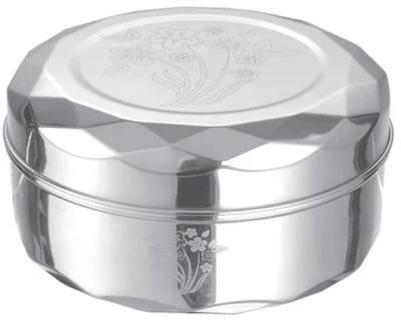 Printed Stainless Steel Diamond Dabba Laser, Feature : Long Life, Eco Friendly