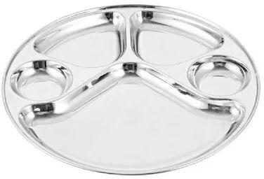 RK Coated Plain SS201 Smiley Round Tray, for Kitchen Use