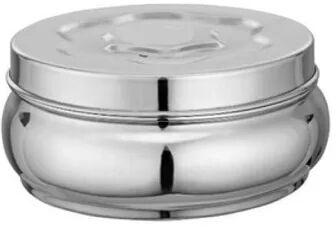 RK Coated Plain SS201 Stainless Steel Belly Dabba, for Kitchen Use