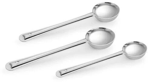 RK SS201 Coated Plain Stainless Steel Dalima Ladle, for Kitchen Use