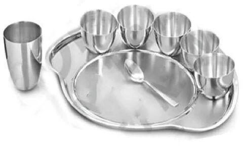 Stainless steel traditional dinner set, for Kitchen Use
