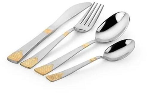 RK SS201 Coated Steel Cutlery, for Kitchen Use, Pattern : Plain, Printed