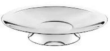 Steel Fruit Dish With Base Plate, for Kitchen Use