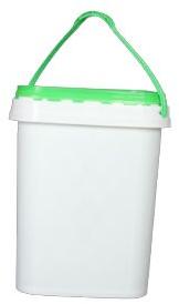 15 ltr Square Bucket / Container, Storage Capacity : 15ltr