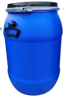Blue OMB 65 HDPE Open Mouth Drum, for Industrial, Capacity : 200-250L