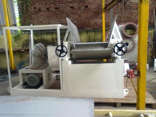 Green Silver Bath Soap Triple Roll Mill Machine, Voltage : 220V