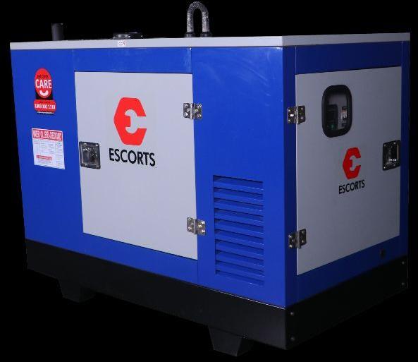 Escorts Silent Diesel Generator: ELG-20 KVA, Certification : ISO Certified