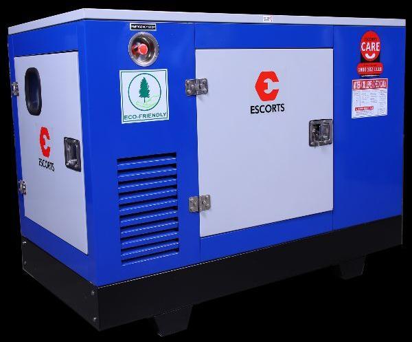 Escorts Silent Diesel Generator: ELG-25 KVA, Certification : ISO Certified