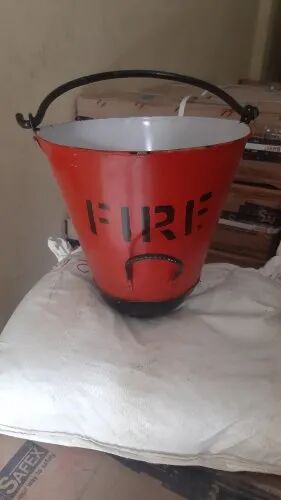 Circle GI Fire Buckets, Capacity : 9 Ltr capacity