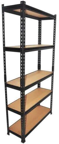 Iron Metal Rack, Color : Black