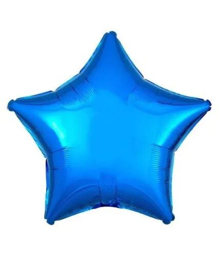 Star Party Foil Balloon, Pattern : Plain
