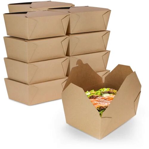 Cardboard Food Packing Box, Color : Brown