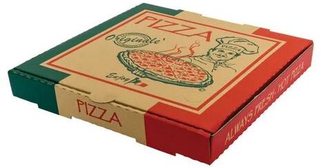 Square Cardboard Pizza Boxes